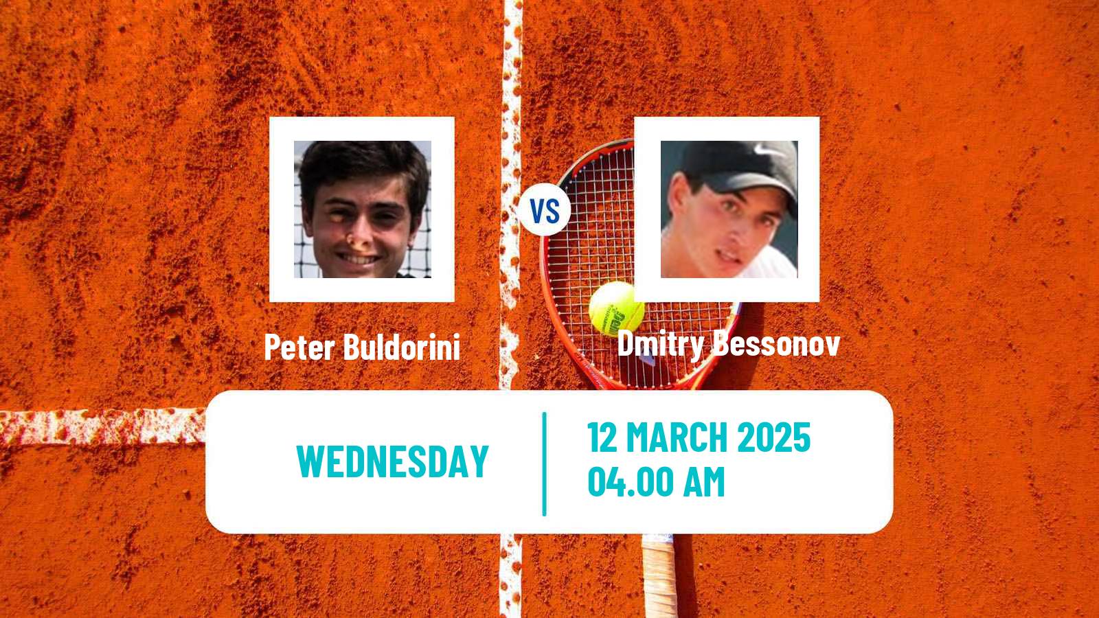 Tennis ITF M15 Sharm Elsheikh 7 Men 2025 Peter Buldorini - Dmitry Bessonov