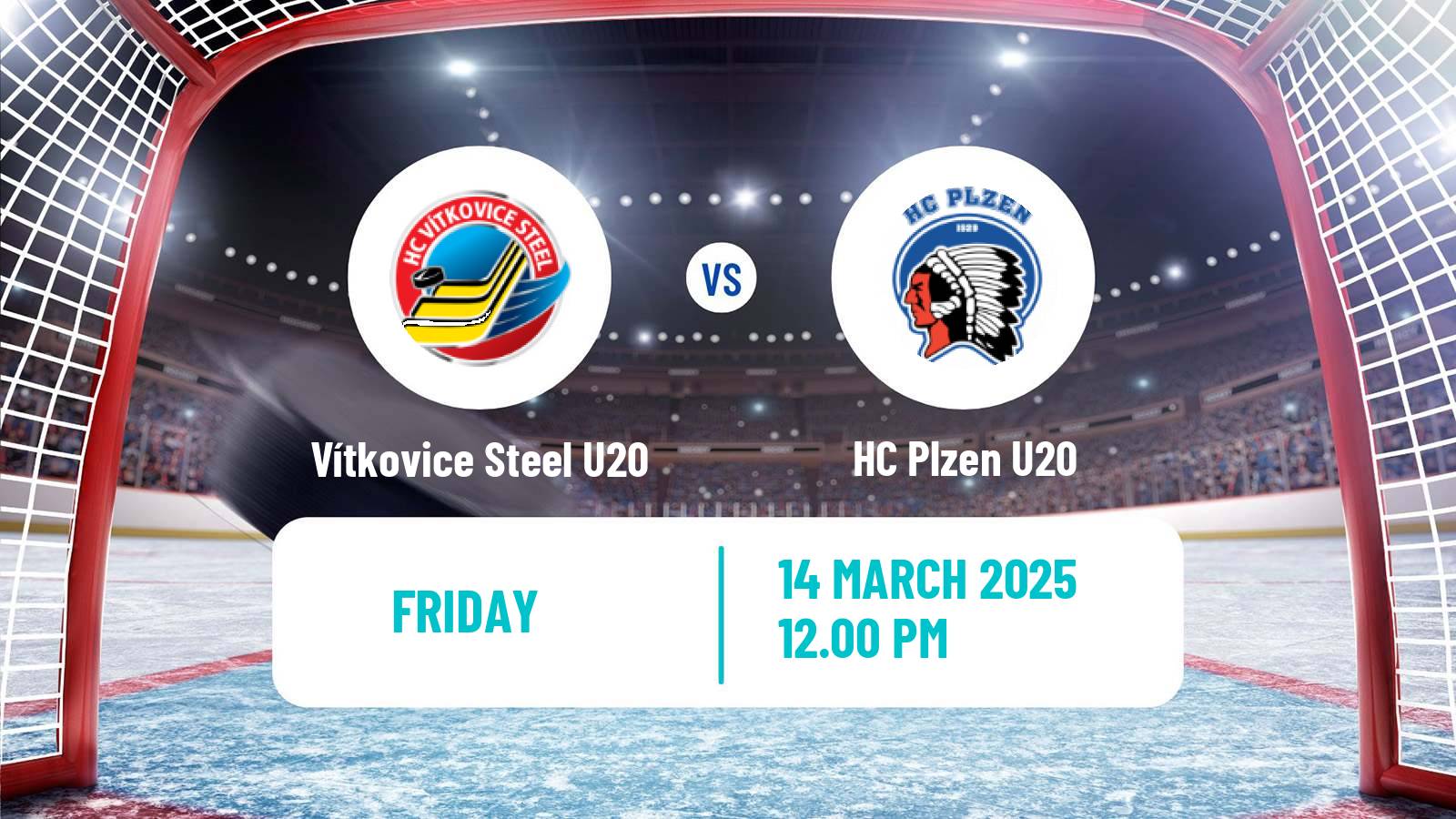 Hockey Czech ELJ Vítkovice Steel U20 - Plzen U20