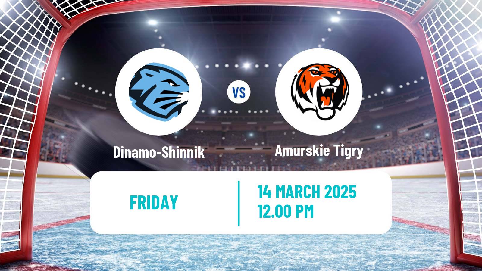 Hockey MHL Dinamo-Shinnik - Amurskie Tigry