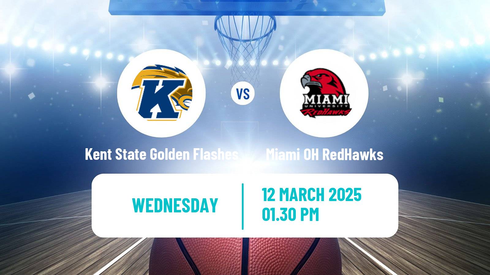 Basketball NCAA College Basketball Women Kent State Golden Flashes - Miami OH RedHawks
