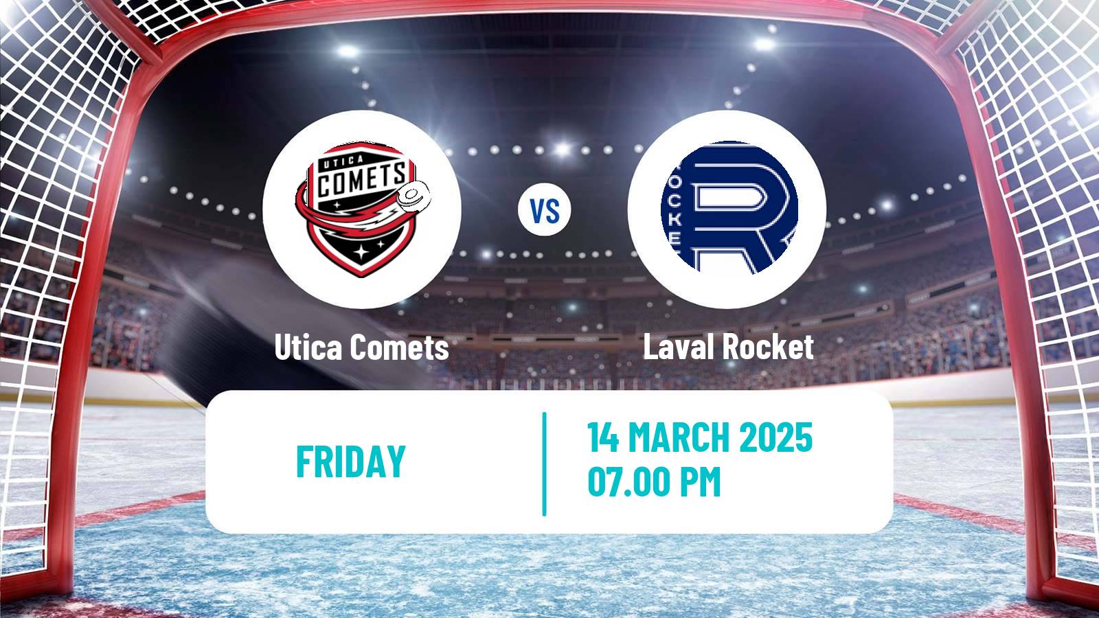 Hockey AHL Utica Comets - Laval Rocket