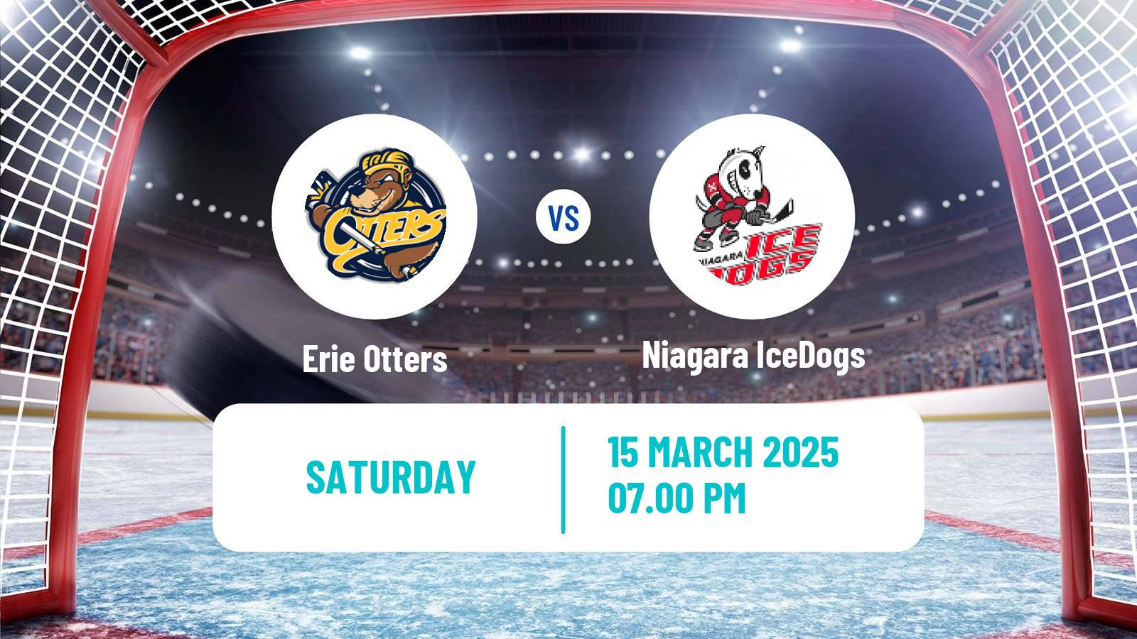 Hockey OHL Erie Otters - Niagara IceDogs