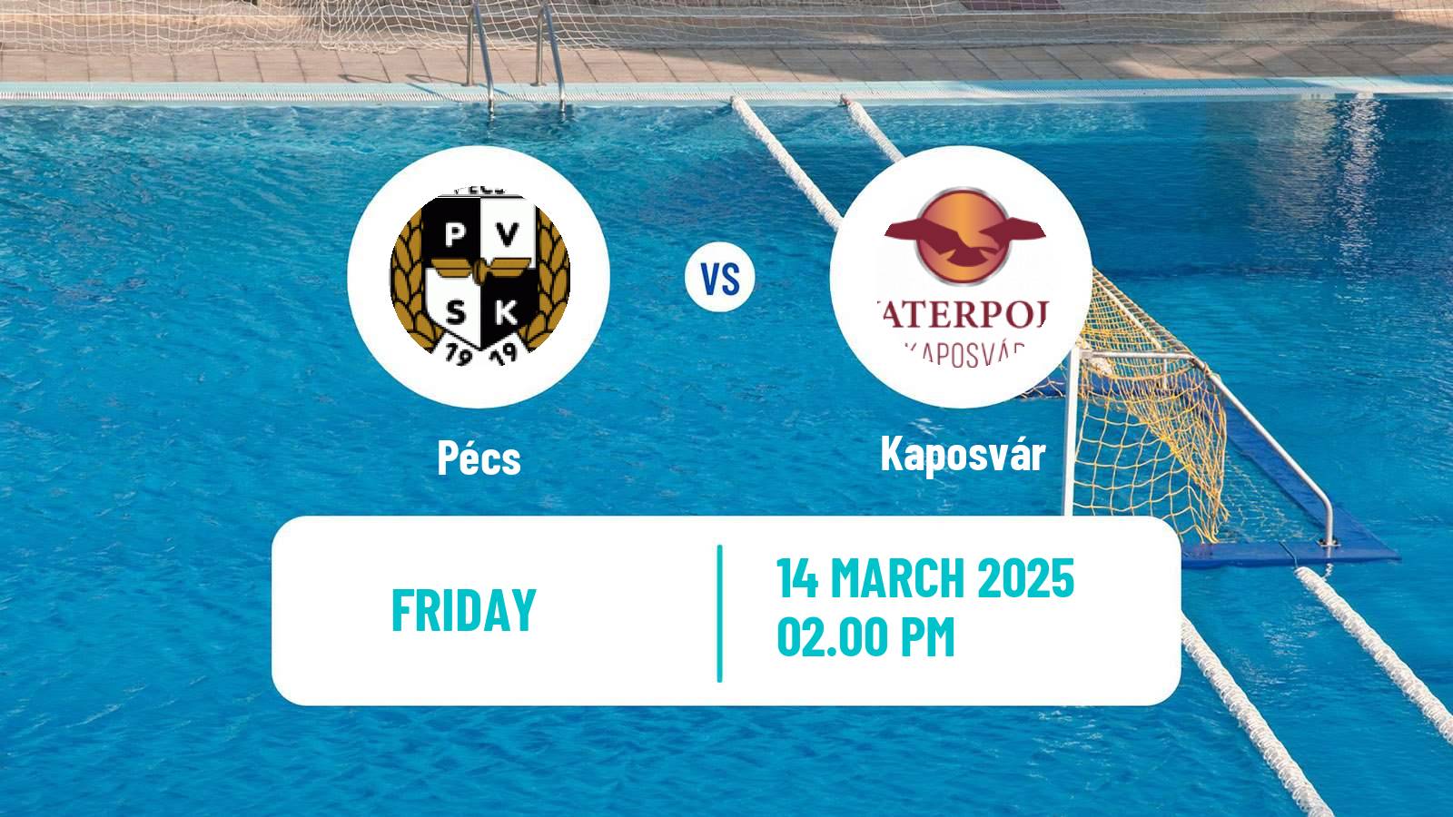 Water polo Hungarian OB I Water Polo Pécs - Kaposvár