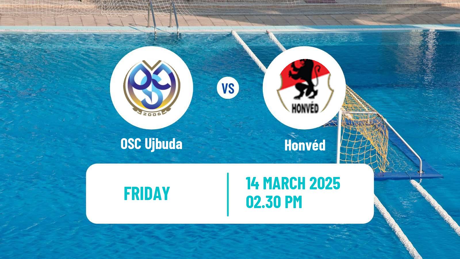 Water polo Hungarian OB I Water Polo OSC Ujbuda - Honvéd