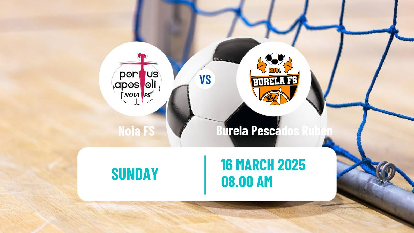Futsal Spanish Primera Division Futsal Noia - Burela Pescados Rubén