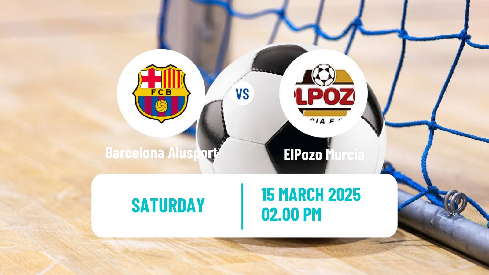 Futsal Spanish Primera Division Futsal Barcelona Alusport - ElPozo Murcia
