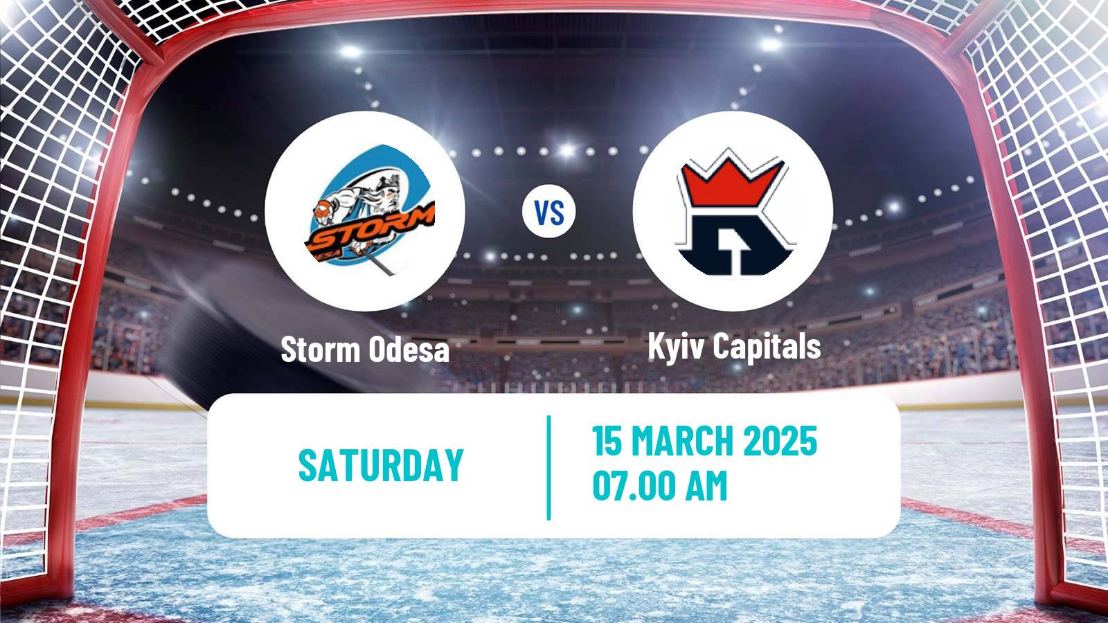 Hockey Ukrainian UHL Storm Odesa - Kyiv Capitals