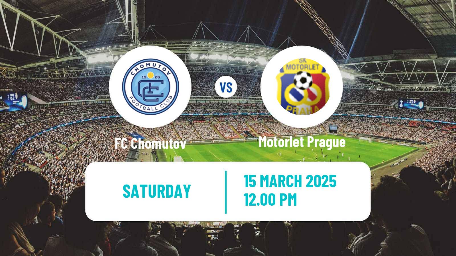 Soccer Czech CFL Group A Chomutov - Motorlet Prague