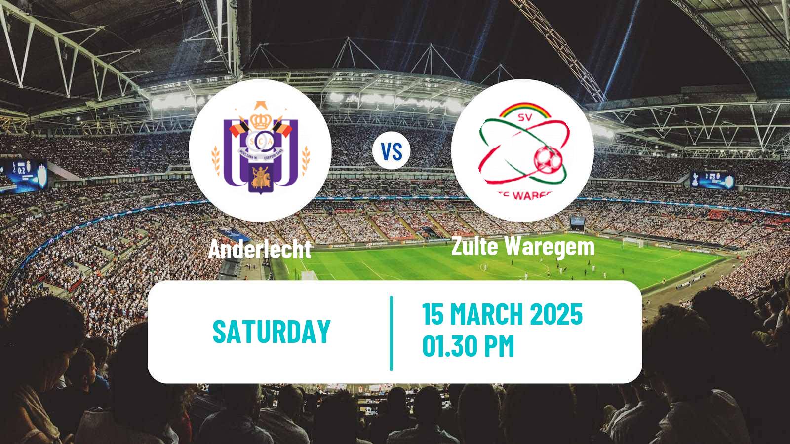 Soccer Belgian Super League Women Anderlecht - Zulte Waregem
