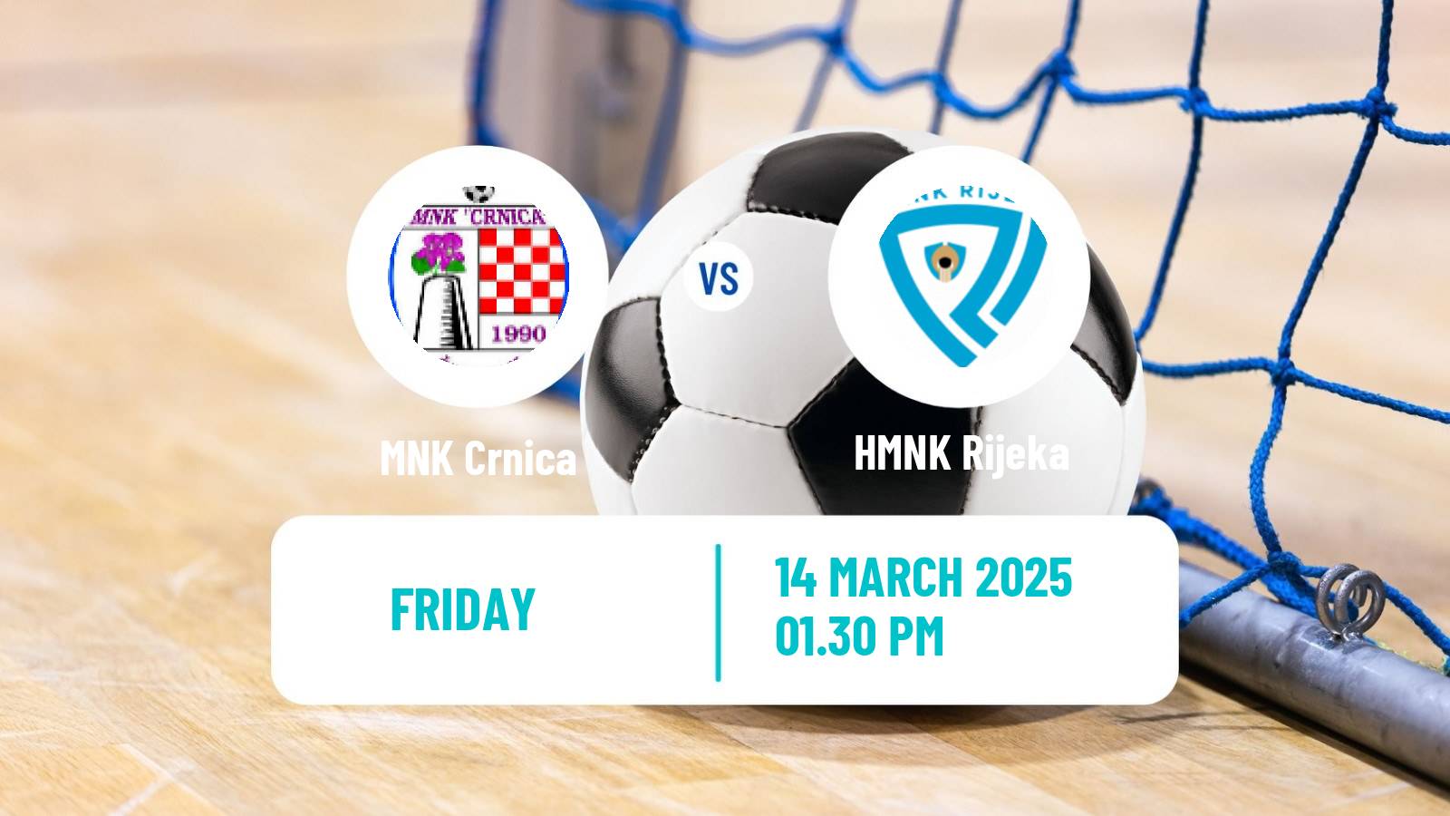 Futsal Croatian 1 HMNL Crnica - Rijeka