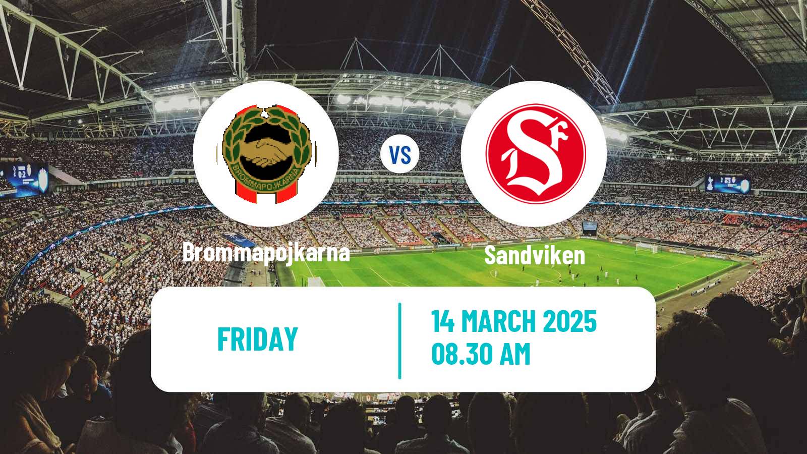 Soccer Club Friendly Brommapojkarna - Sandviken