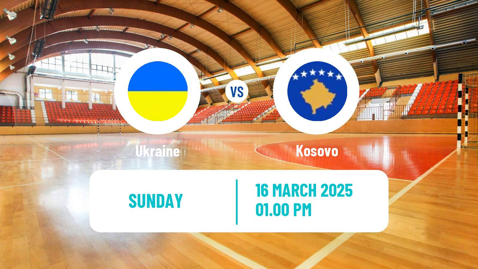 Handball Handball European Championship Ukraine - Kosovo
