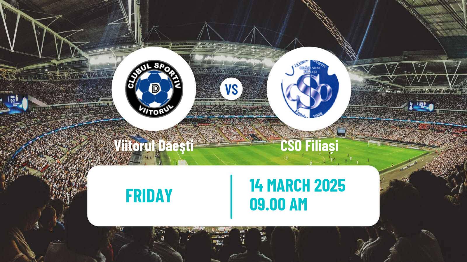 Soccer Romanian Liga 3 - Seria 8 Viitorul Dăeşti - Filiași