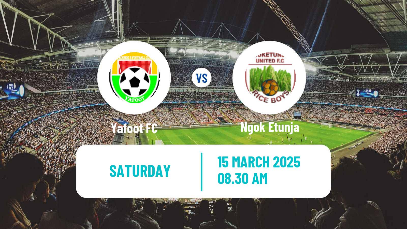 Soccer Cameroon Elite Two Yafoot - Ngok Etunja