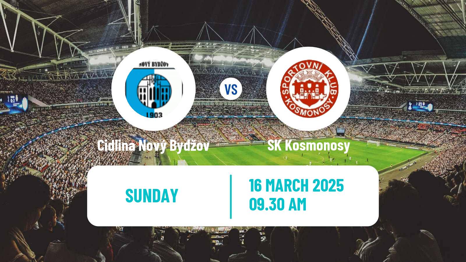 Soccer Czech Division C Cidlina Nový Bydžov - Kosmonosy