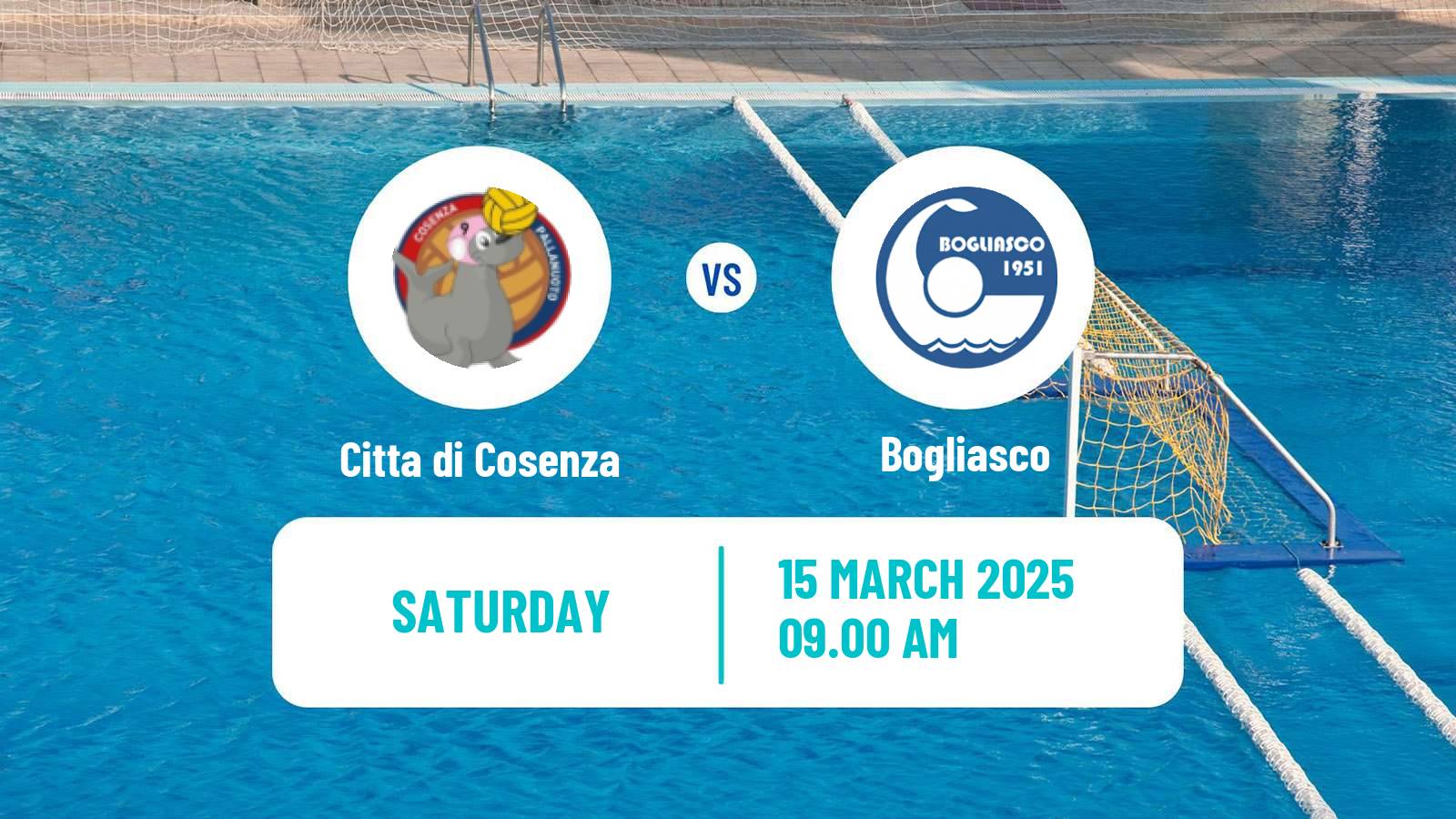 Water polo Italian A1 Water Polo Women Citta di Cosenza - Bogliasco
