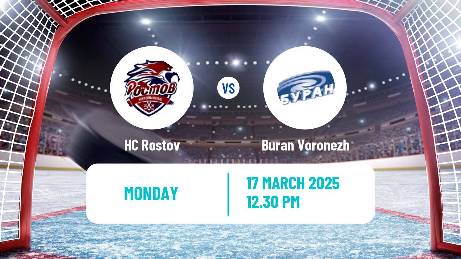 Hockey VHL Rostov - Buran Voronezh