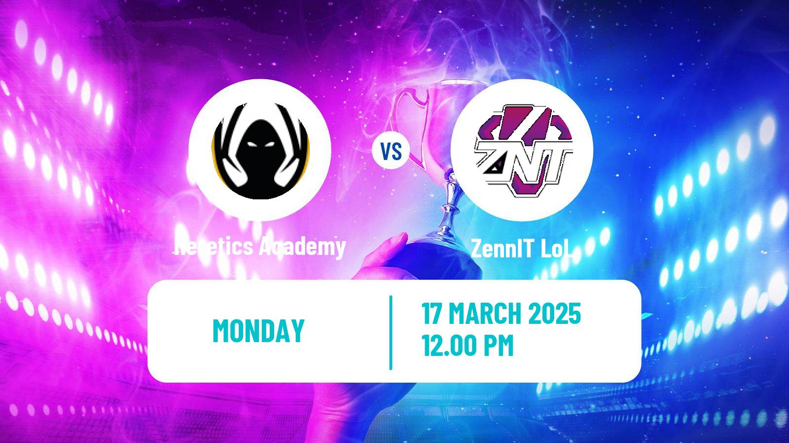 Esports League Of Legends Emea Masters Heretics Academy - ZennIT
