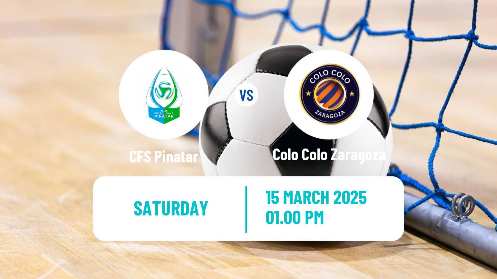 Futsal Spanish Segunda Division Futsal Pinatar - Colo Colo Zaragoza