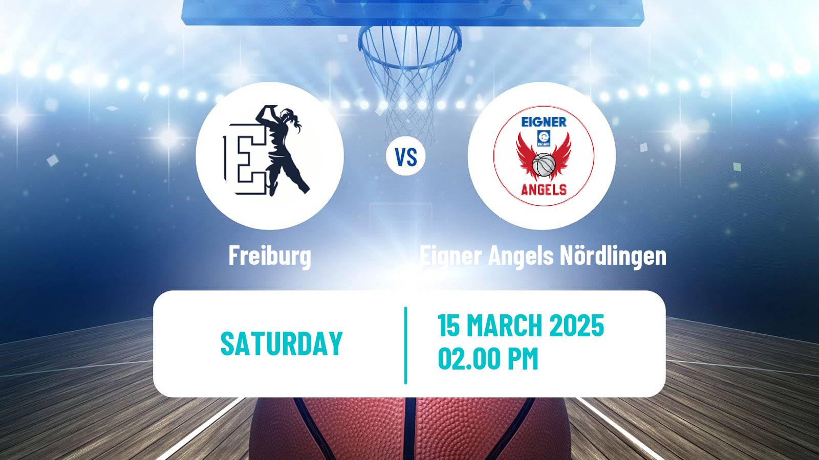 Basketball German DBBL Freiburg - Eigner Angels Nördlingen