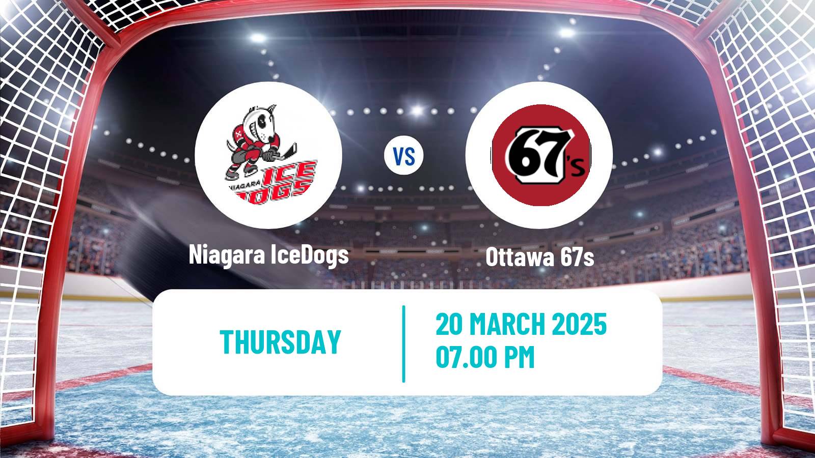 Hockey OHL Niagara IceDogs - Ottawa 67s