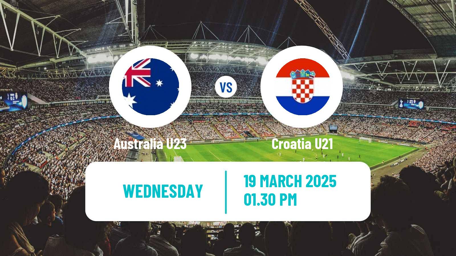 Soccer Friendly Australia U23 - Croatia U21