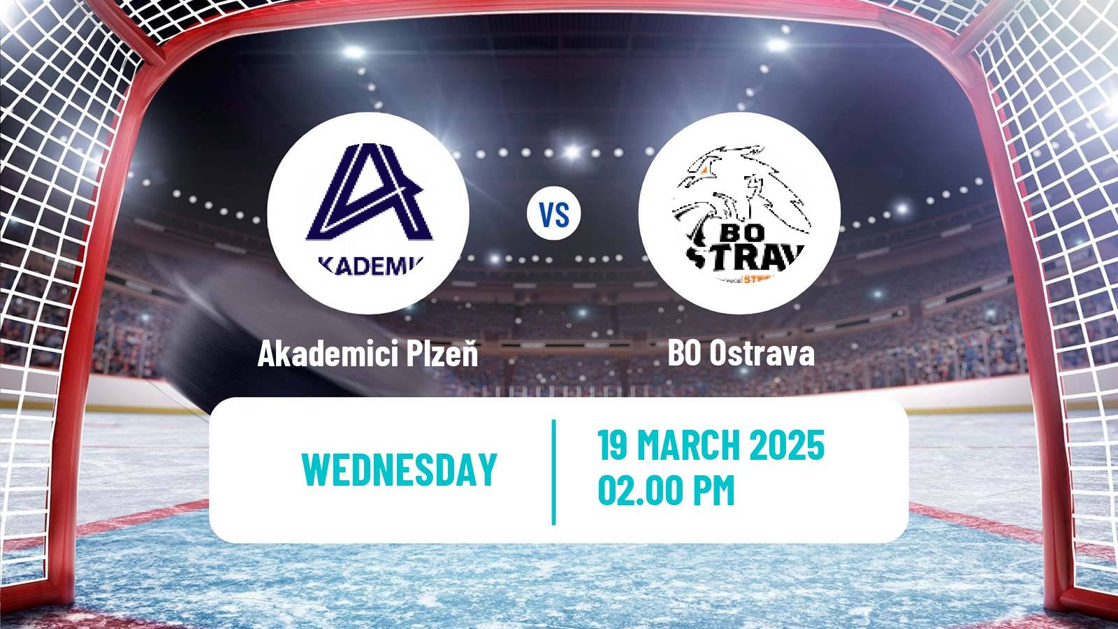 Hockey Czech ULLH Akademici Plzeň - BO Ostrava