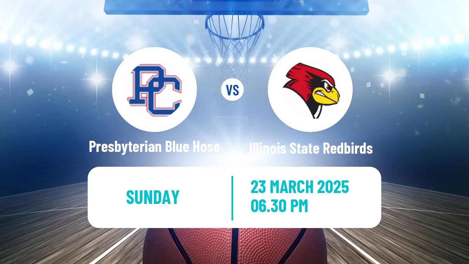 Basketball CBI Presbyterian Blue Hose - Illinois State Redbirds