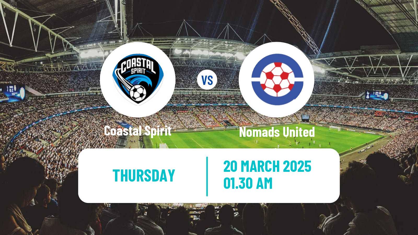 Soccer Club Friendly Coastal Spirit - Nomads United