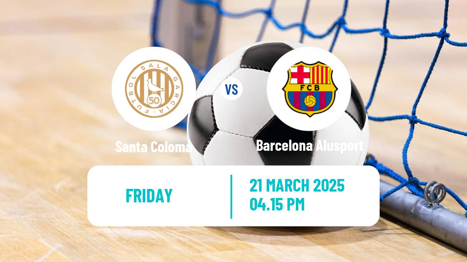 Futsal Spanish Cup Futsal Santa Coloma - Barcelona Alusport