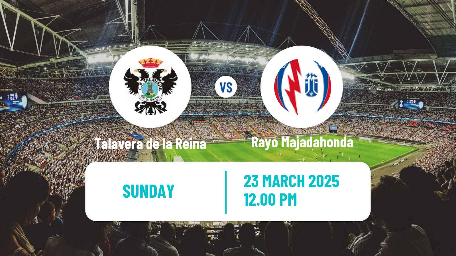 Soccer Spanish Segunda RFEF - Group 5 Talavera de la Reina - Rayo Majadahonda