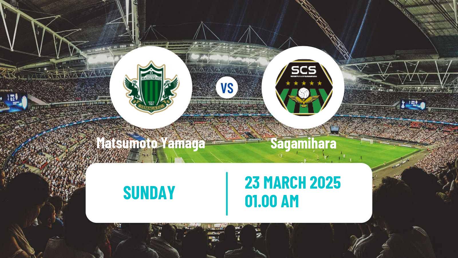 Soccer Japan J3 League Matsumoto Yamaga - Sagamihara