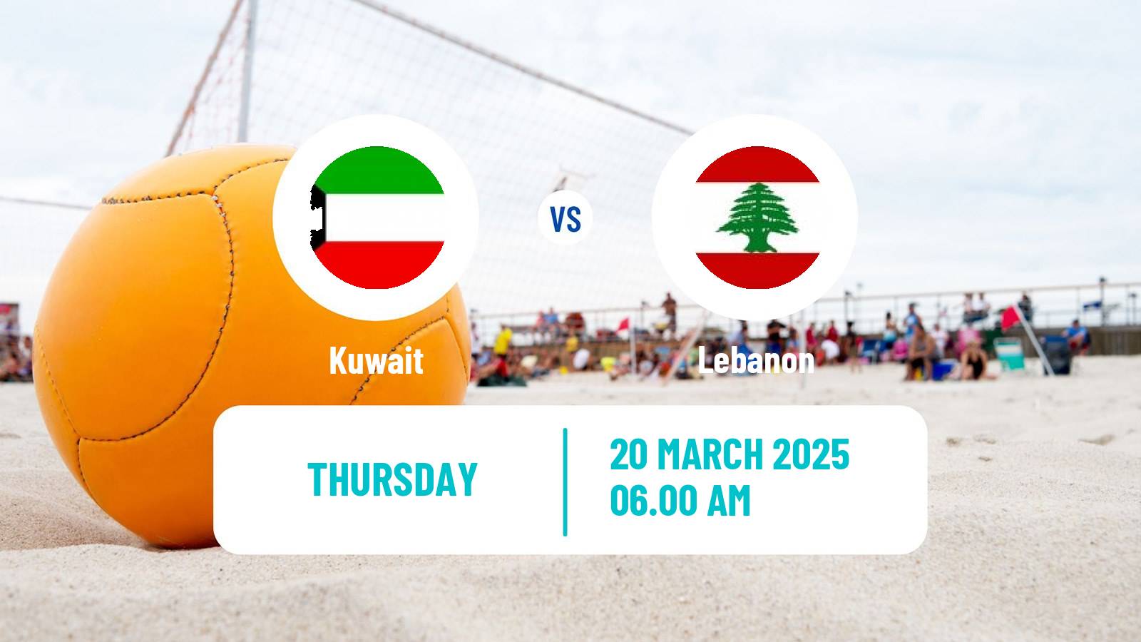 Beach soccer Afc Asian Cup Kuwait - Lebanon