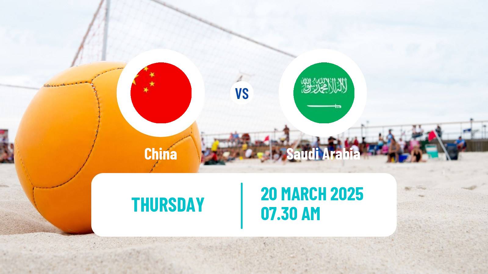 Beach soccer Afc Asian Cup China - Saudi Arabia