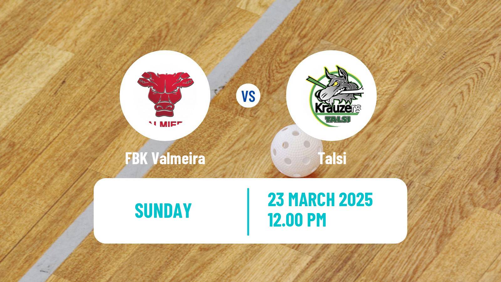 Floorball Latvian Elvi Liga Valmeira - Talsi