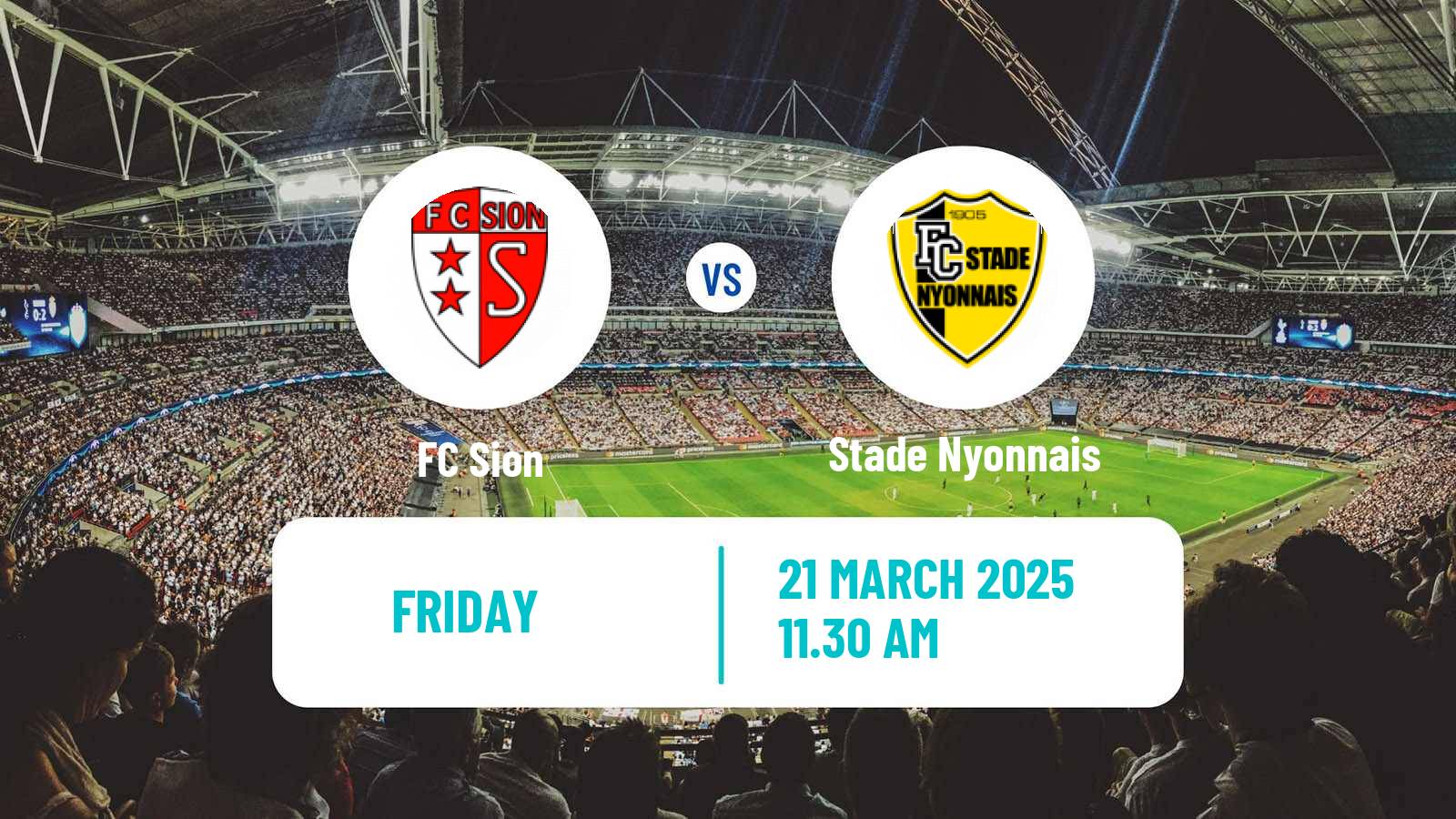 Soccer Club Friendly Sion - Stade Nyonnais