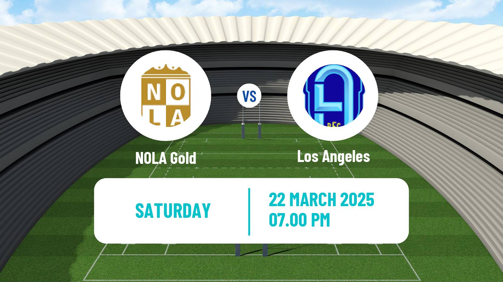 Rugby union USA Major League Rugby NOLA Gold - Los Angeles
