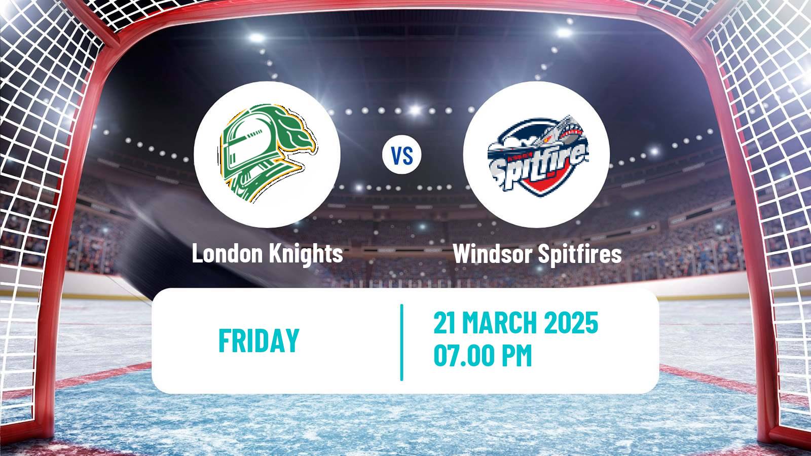 Hockey OHL London Knights - Windsor Spitfires