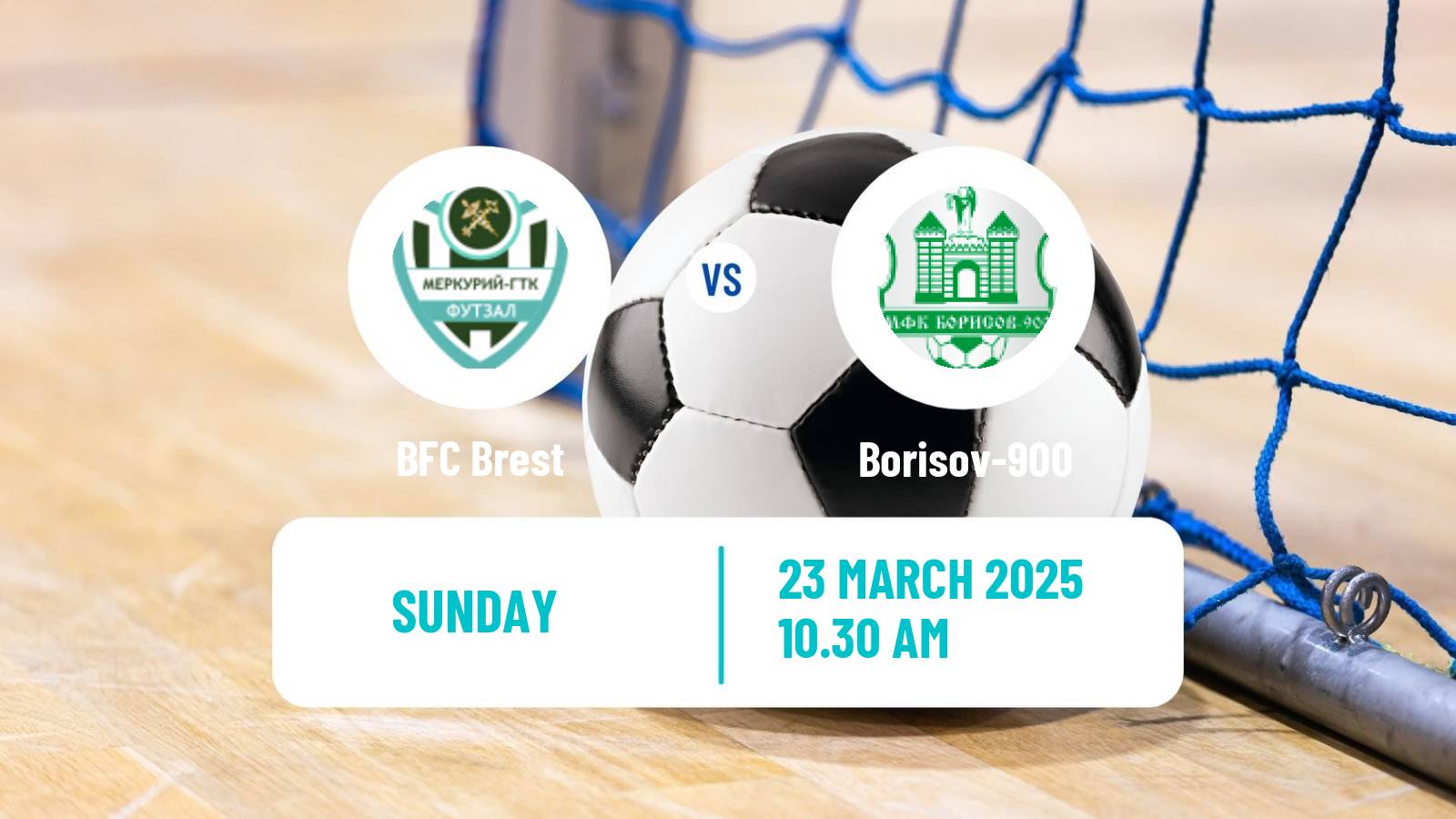 Futsal Belarusian Premier League Futsal Brest - Borisov-900