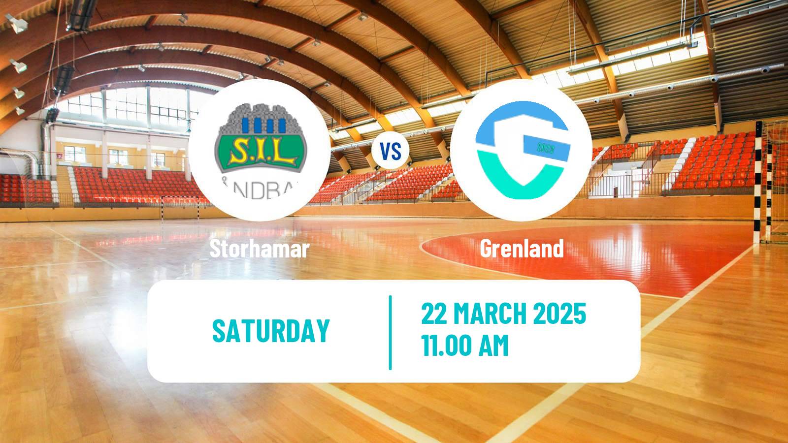Handball Norwegian 1 Division Handball Storhamar - Grenland
