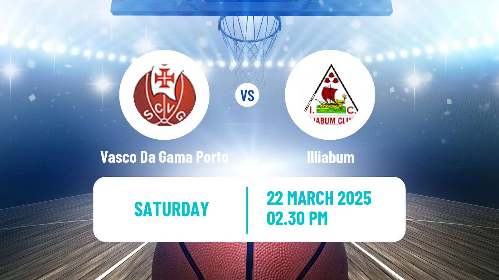 Basketball Portuguese Proliga Basketball Vasco Da Gama Porto - Illiabum