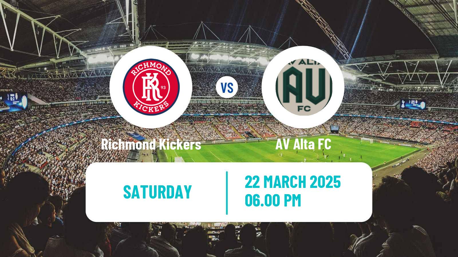 Soccer USL League One Richmond Kickers - AV Alta