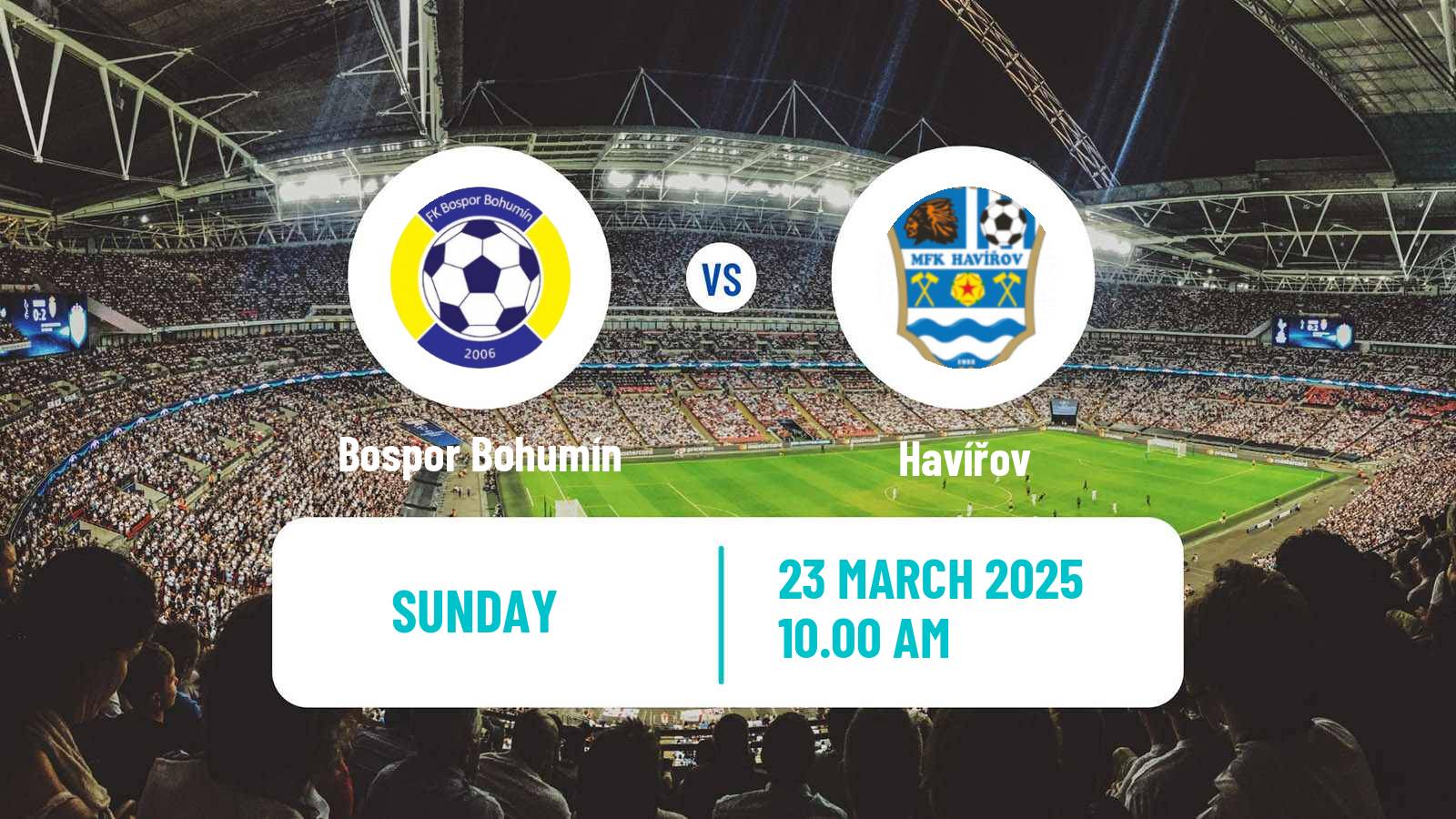 Soccer Czech Division F Bospor Bohumín - Havířov