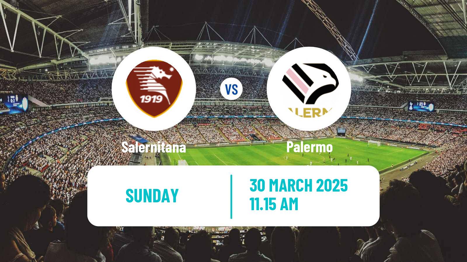 Soccer Italian Serie B Salernitana - Palermo