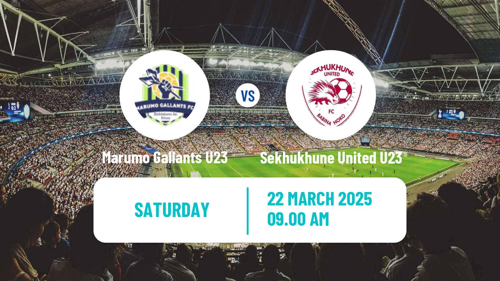 Soccer South African Diski Challenge Marumo Gallants U23 - Sekhukhune United U23