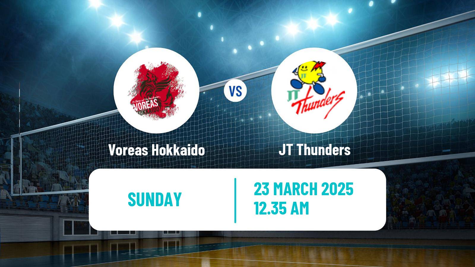 Volleyball Japan V Premier League Voreas Hokkaido - JT Thunders