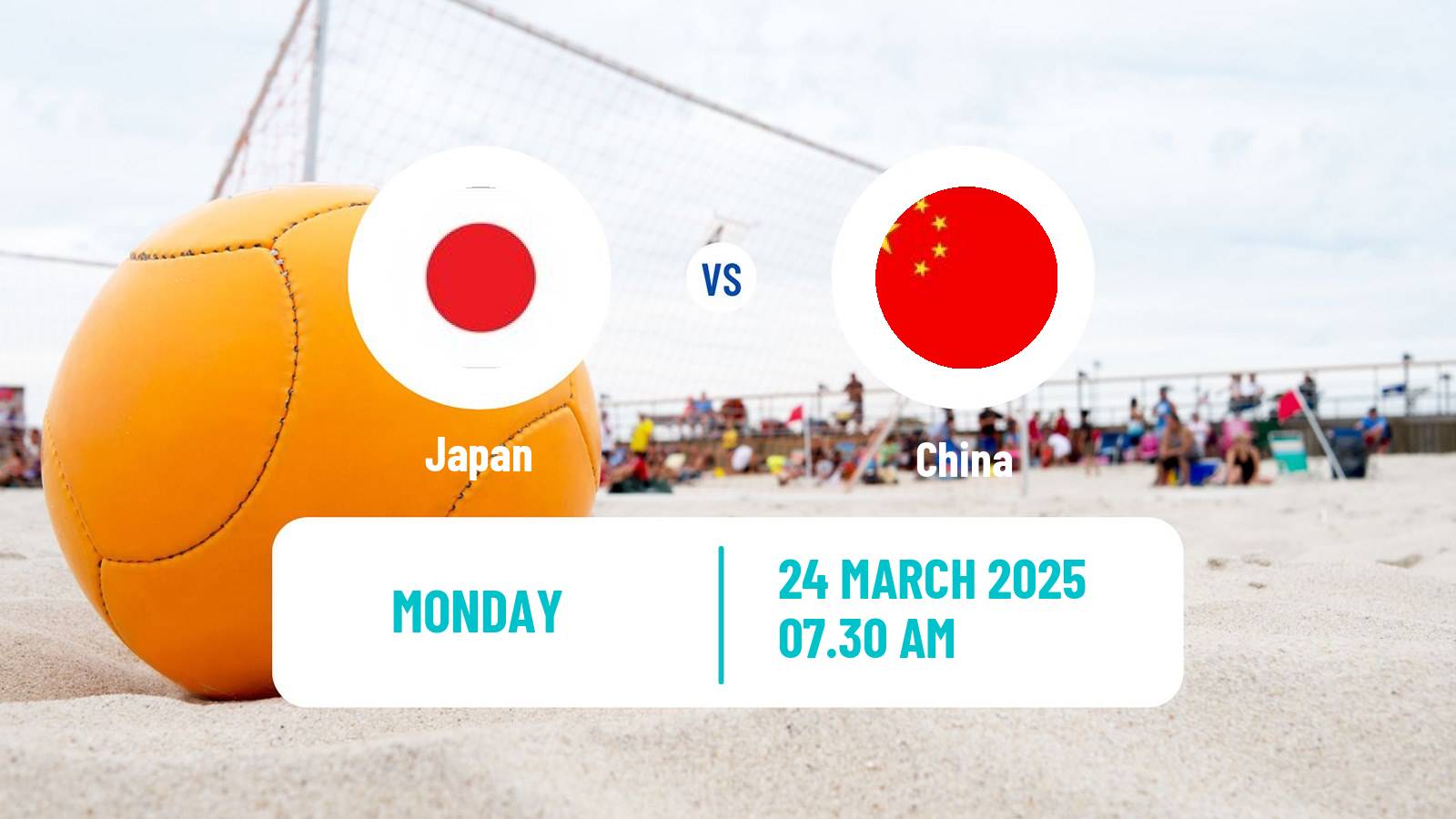 Beach soccer Afc Asian Cup Japan - China