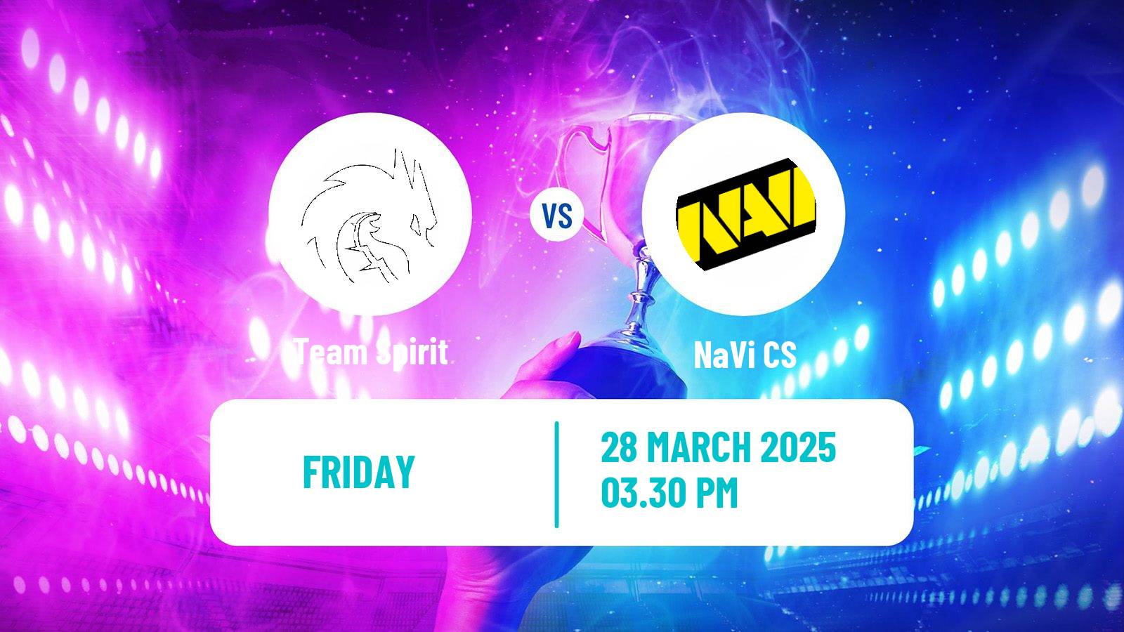 Esports Counter Strike Blast Open Spring Team Spirit - NaVi