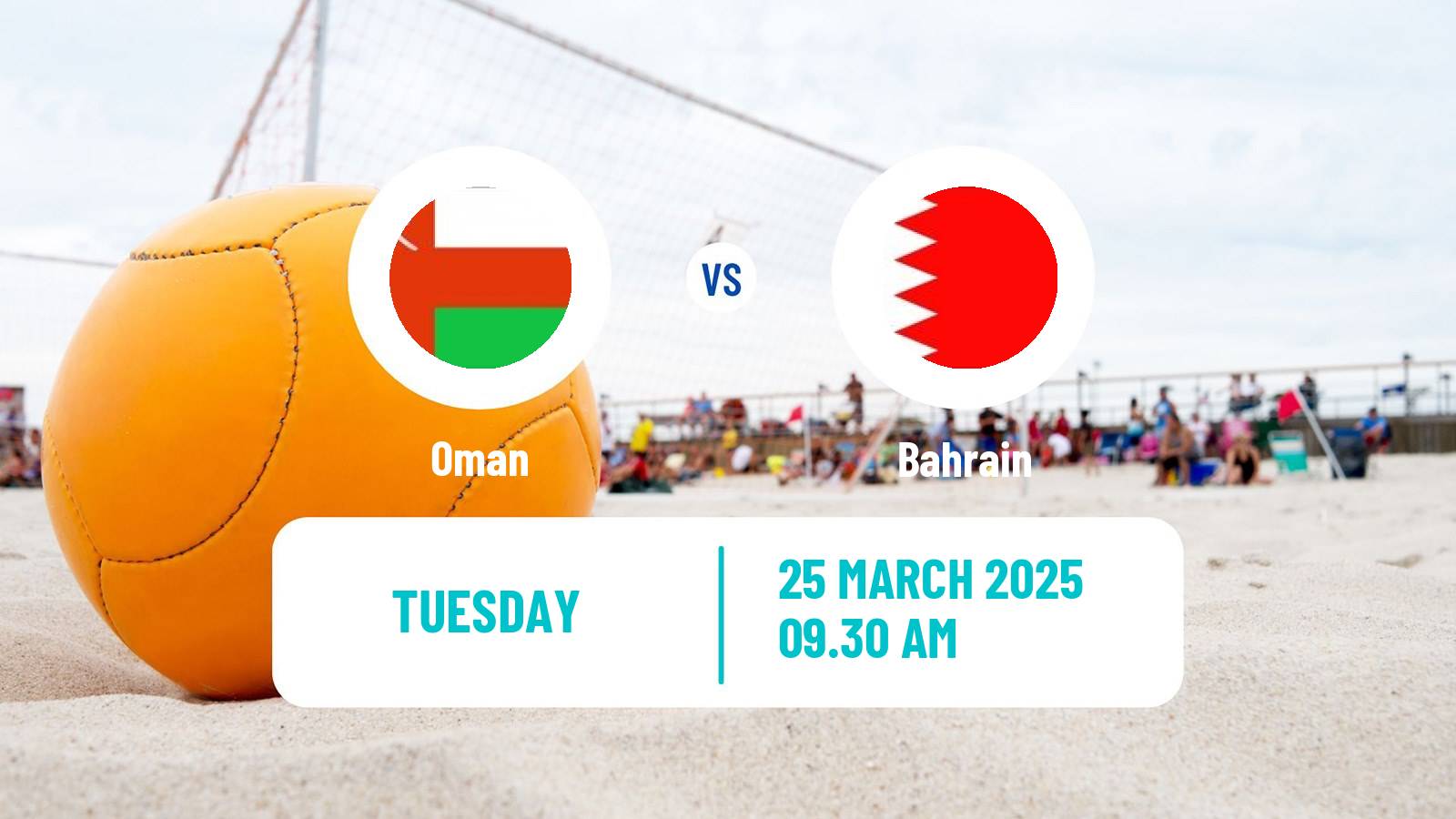 Beach soccer Afc Asian Cup Oman - Bahrain