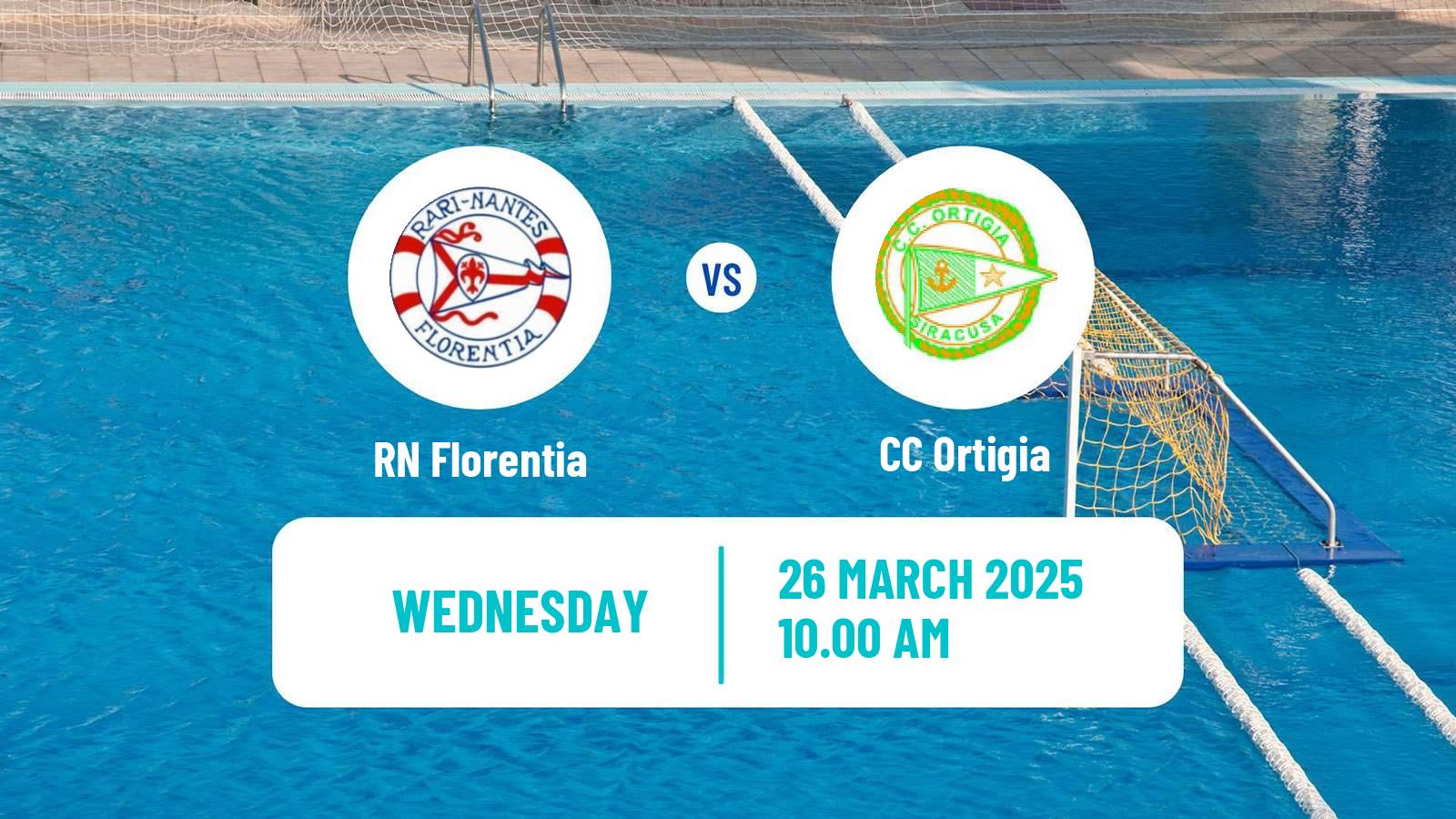 Water polo Italian A1 Water Polo Florentia - Ortigia